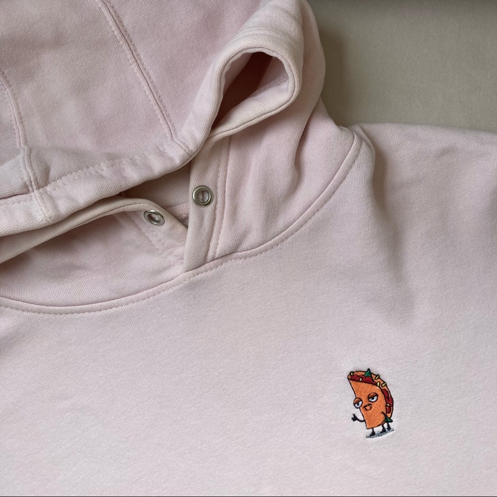 Men’s Tilly’s Light Pink Taco Hoodie